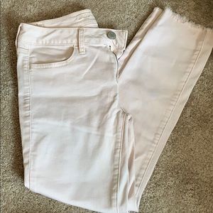 American Eagle Pink Jegging Super Stretch Size 8